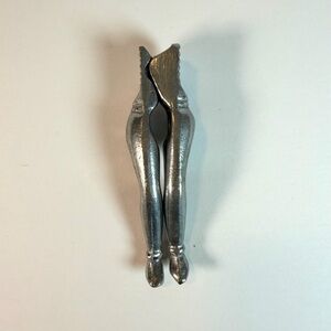 Vintage Cast Aluminum “Lady Legs” Novelty Nutcracker